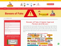 Original Agarwal Packers and Movers, Bade Bhaiya | Beware of Fake