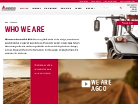 About AGCO | Your Sustainable Farming Solutions