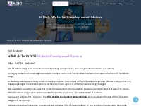 HTML Website Development Noida, HTML5 Website Design Company