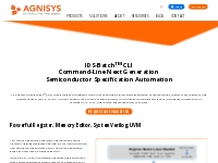 Agnisys IDS-Batch CLI: Effortless Spec Automation