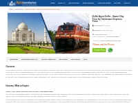 Delhi Agra Delhi - Same Day by Gatimaan Express Train, Agra Same Day T