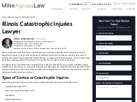 Illinois Catastrophic Injury Attorney | Mike Agruss Law