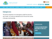 Archives: Emergencies | Africa Health Organisation