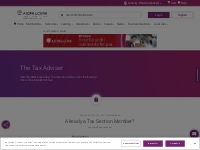 The Tax Adviser | News | AICPA   CIMA