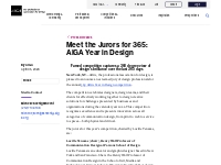 Press Releases | Meet the Jurors for 365: AIGA Year in Design | AIGA