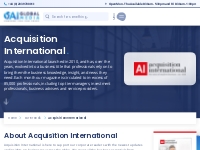 Acquisition International - AI Global Media