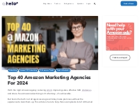 Top 40 Amazon Marketing Agencies For 2024