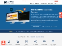 PSD to HTML Conversion Services in Mumbai, India