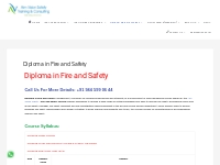 Diploma in Fire and Safety - Safety Course in Chennai