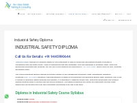 Industrial Safety Diploma   Safety Course in Chennai