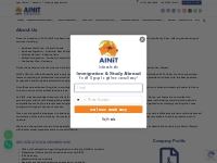 About Us - AINiT Consultancy Services