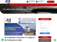 Best Air Ambulance services in Cuttack | Air Ambulance India