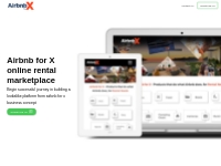 Airbnb for X | Online Rental Marketplace | Business Models