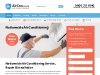 Air Conditioning - Nationwide Installation, Service   Repair - AirCon.