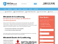 MITSUBISHI Air Conditioning - Installation, Service   Repairs