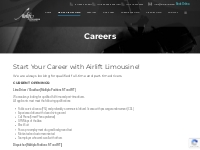 Careers - Airlift Limo