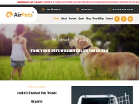 AirPets | International Pet Relocation Services India| Pet Relocation 