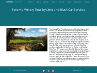 Sonoma Winery Tour by Limo and Black Car Services