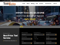 Airport Taxi Booking Melbourne - Book Silvertop Service Online