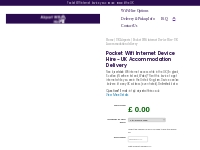 Wifi internet device Hire | Delivery to any UK address