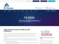 HEPA/ULPA Filtration | Air Science