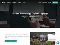 Wireless Screen Mirroring and Digital Signage | Ditto