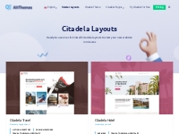 Citadela Layouts: ready-to-use one click install website layout packs