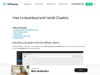 How to download and install Citadela - AitThemes