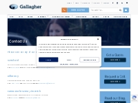 Contact Us | Gallagher