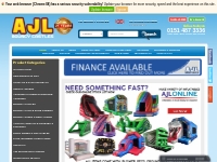   	AJL UK | Andy J. Leisure | Inflatables For Sale | Bouncy Castles Fo
