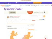 Symptom Checker - Akshar Pediatrics