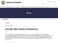 Law Day 2024: Voices of Democracy | Alabama State Bar