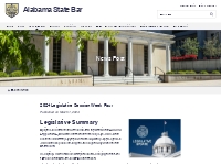 2024 Legislative Session Week Four | Alabama State Bar