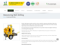 Dewatering Well Drilling - Best and Leading Drilling company - Al Abra