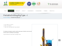 Portable Drilling Rig Type - I - Best and Leading Drilling company - A