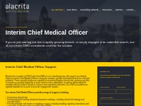 Interim Chief Medical Officer Support | US   Europe