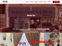 About Al-Amin Curtains   Blinds Shop | We Décor at Cheap Price