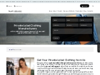 Private Label Wholesale Clothing | Manufacturers | White Label USA