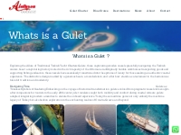 Whats is a Gulet - Alaturca Cruises