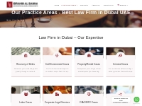 Our Practice Areas - Best Law Firm in Dubai UAE