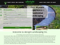 Albright Landscaping, Inc. – St Petersburg and Sarasota Landscape Serv