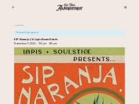 SIP Naranja // A Lapis Room Soirée | Old Town Albuquerque