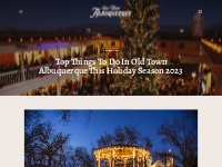 Top Things To Do In Old Town Albuquerque This Holiday Season 2023 | Ol