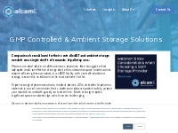 Controlled/Ambient Storage Solutions