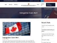 Immigration Scam Alert - alexanderimmigration
