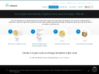 Buy Crypto Automatically. Cryptocurrency Auto Exchange - Alfacash