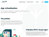 App Virtualisation - Virtualise 99.9% of your apps - Algiz Technology.