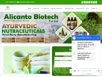 Alicanto Biotech | Ayurvedic Third Party Manufacturing Company