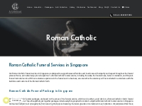 Roman Catholic Funeral Packages and Services | A.lifeGrad