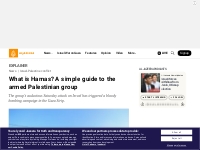What is Hamas? A simple guide to the armed Palestinian group | Israel 